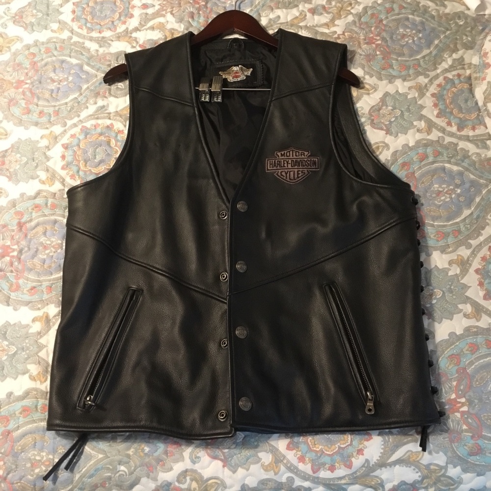 Harley Davidson Leather Vest